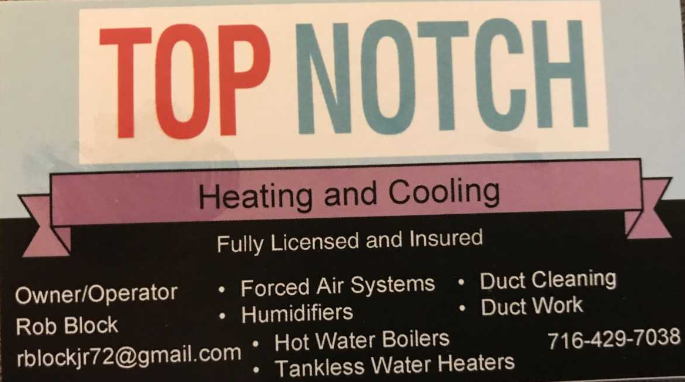 Top Notch Heating & Cooling Logo