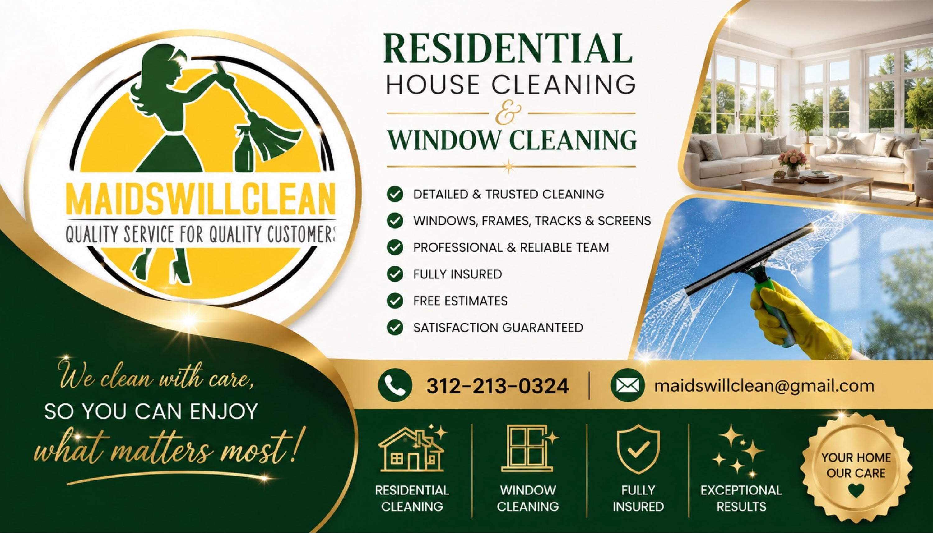 MaidsWillClean Logo