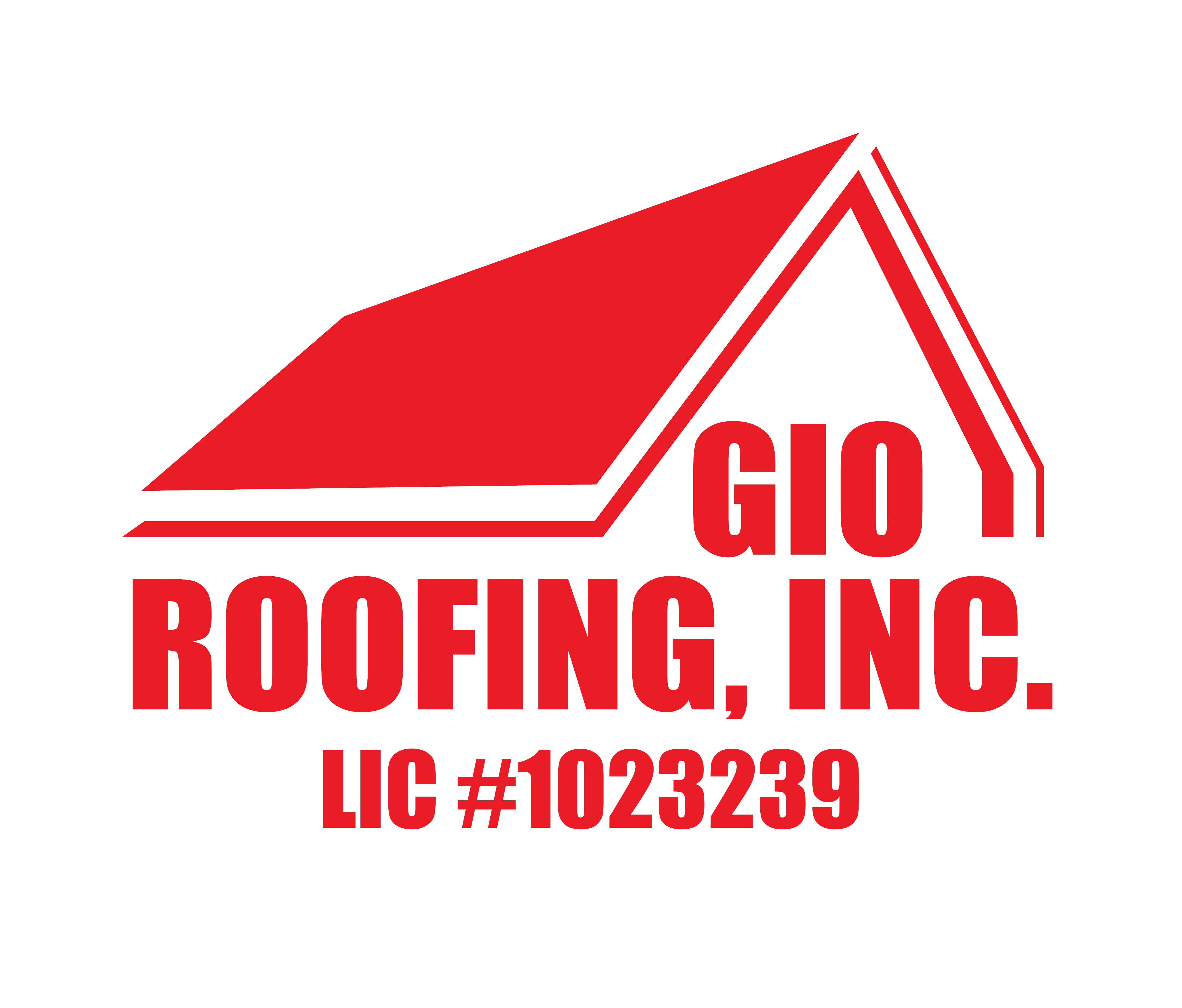 Gio Roofing Inc. Logo