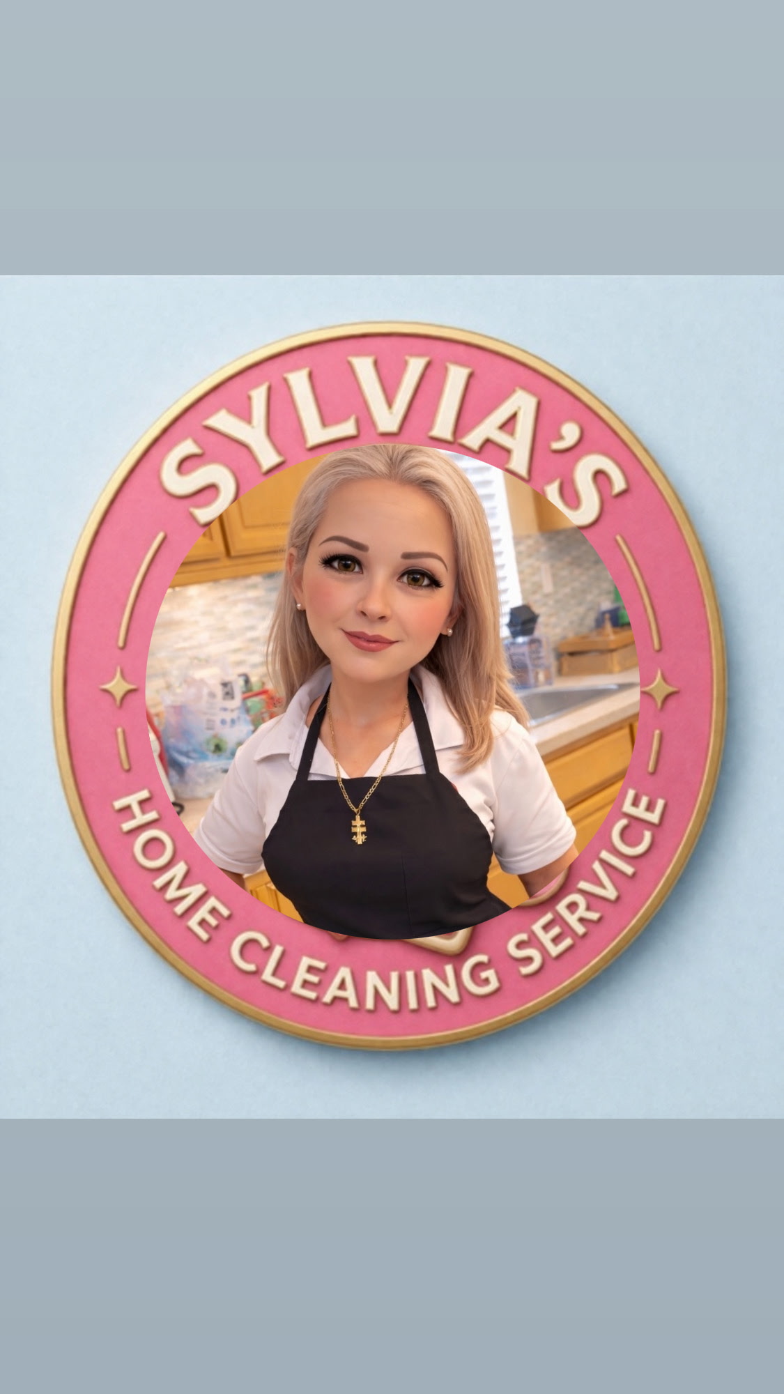 Sylvia's Home and Office Cleaning Logo