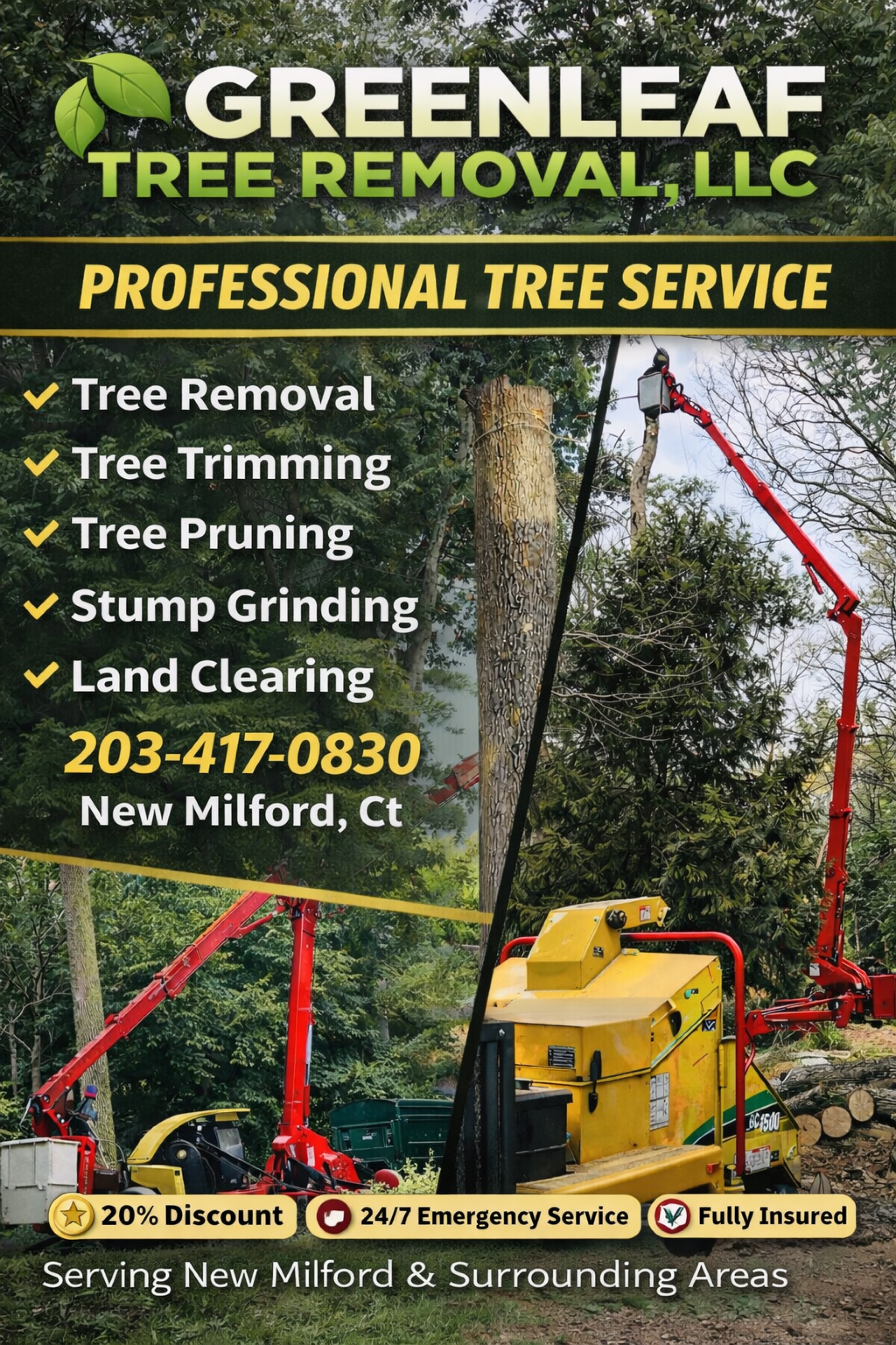 Greenleaf Landscape, LLC Logo