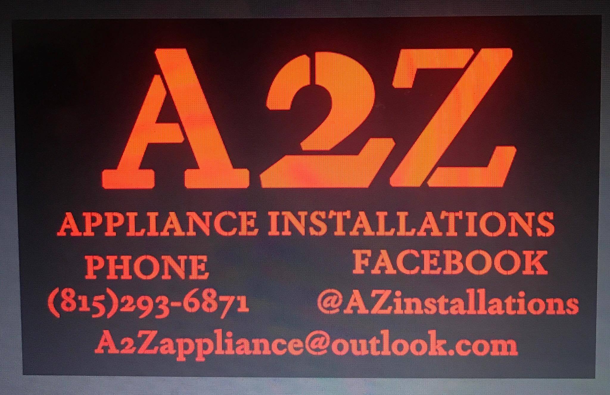 A2Z Appliance Installations, LLC Logo