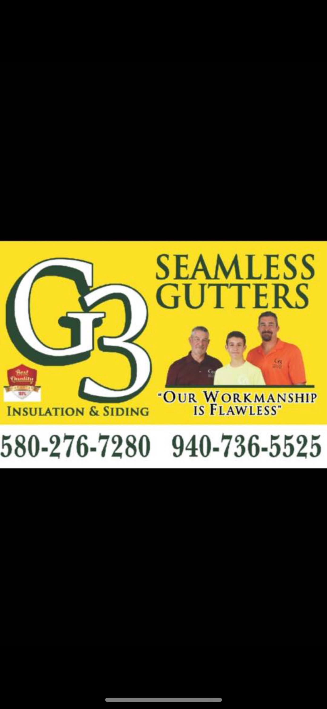 G3 Insulation, Siding & Seamless Gutters Logo