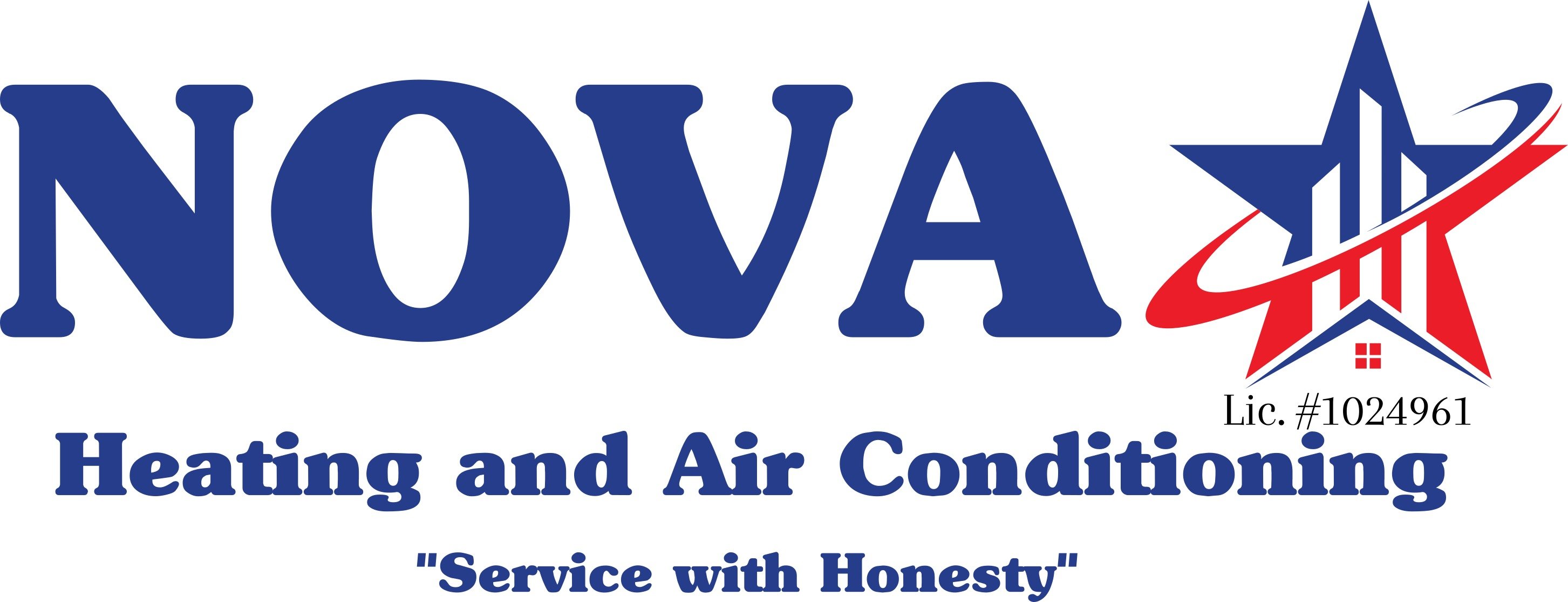 Nova Heating and Air Conditioning Logo