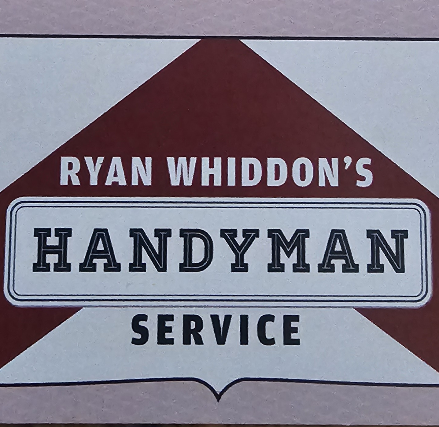 Ryan Whiddon's Handyman Service Logo