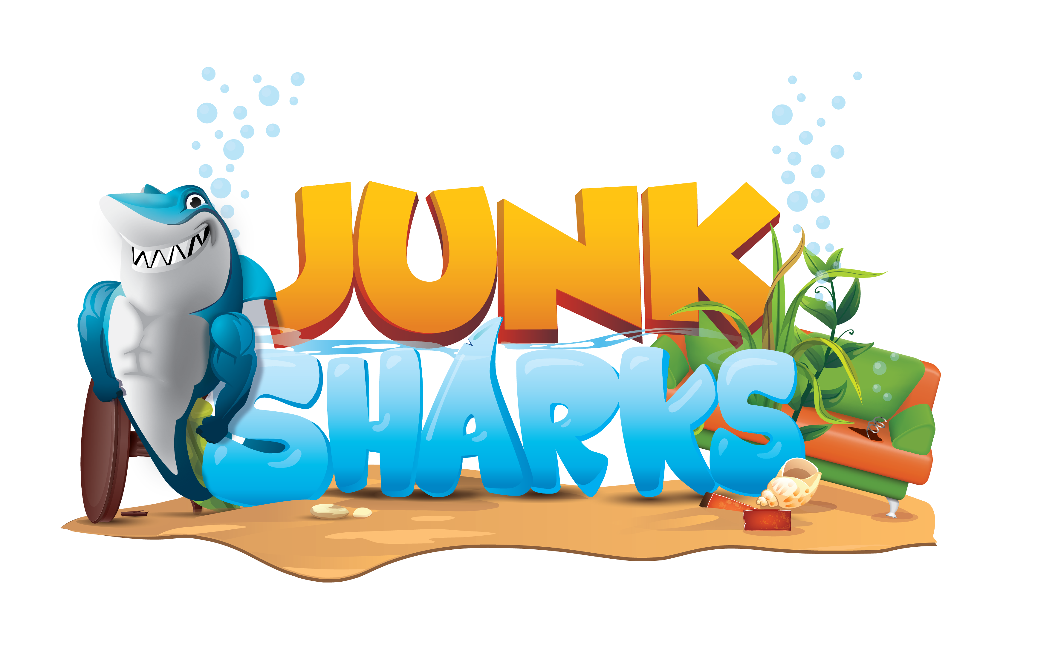 The Junk Sharks Logo