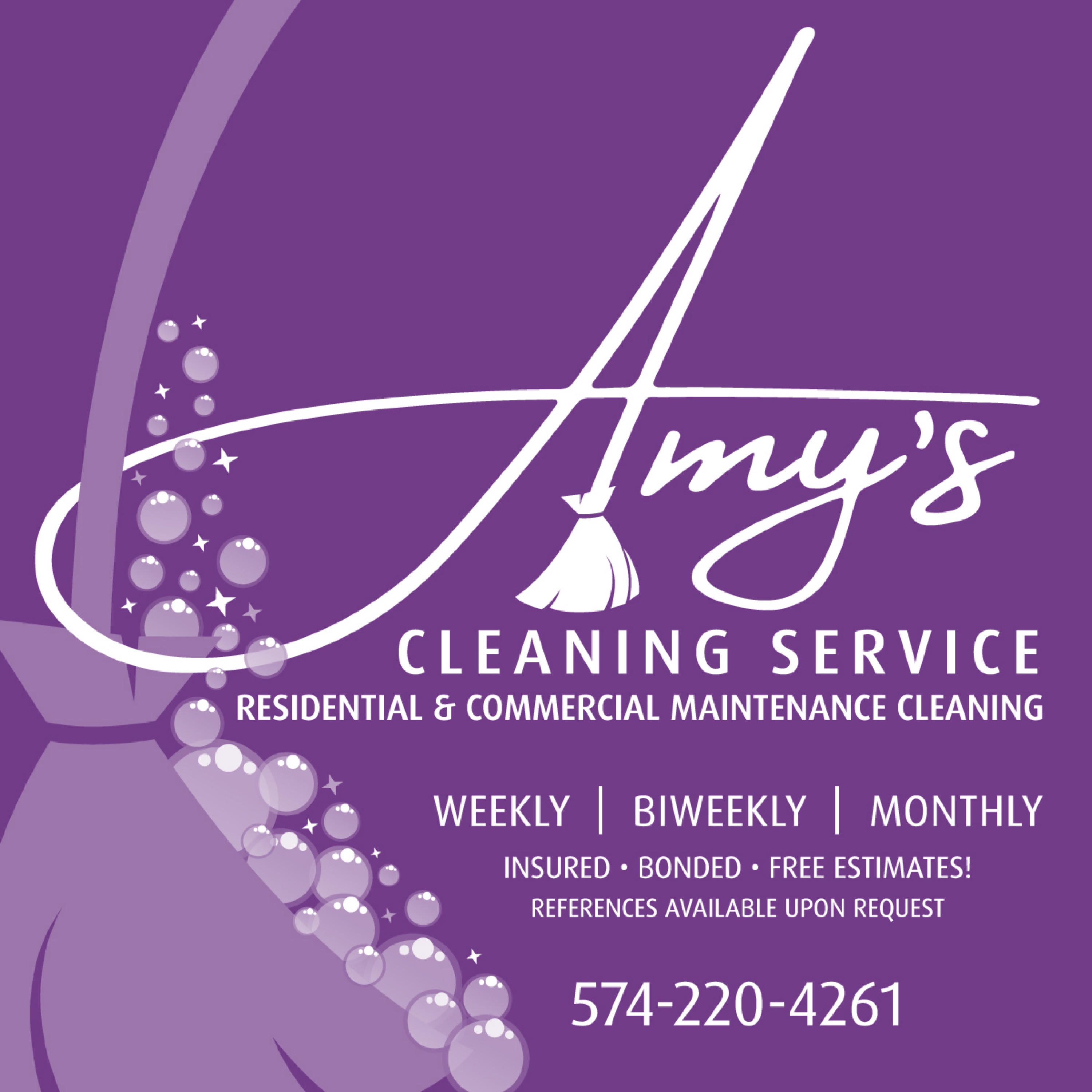 Amy's Cleaning Logo