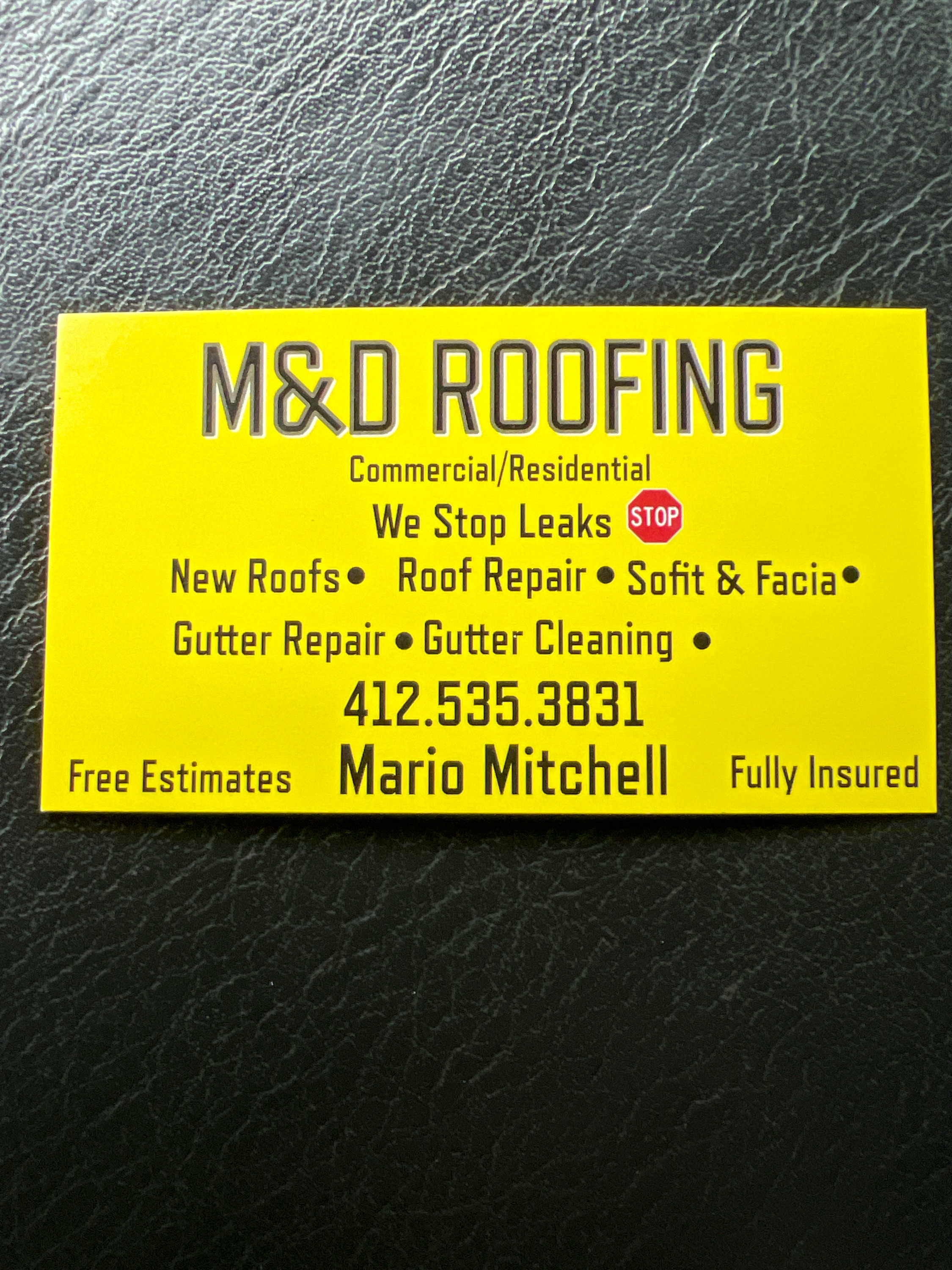 M&D General Contracting Logo