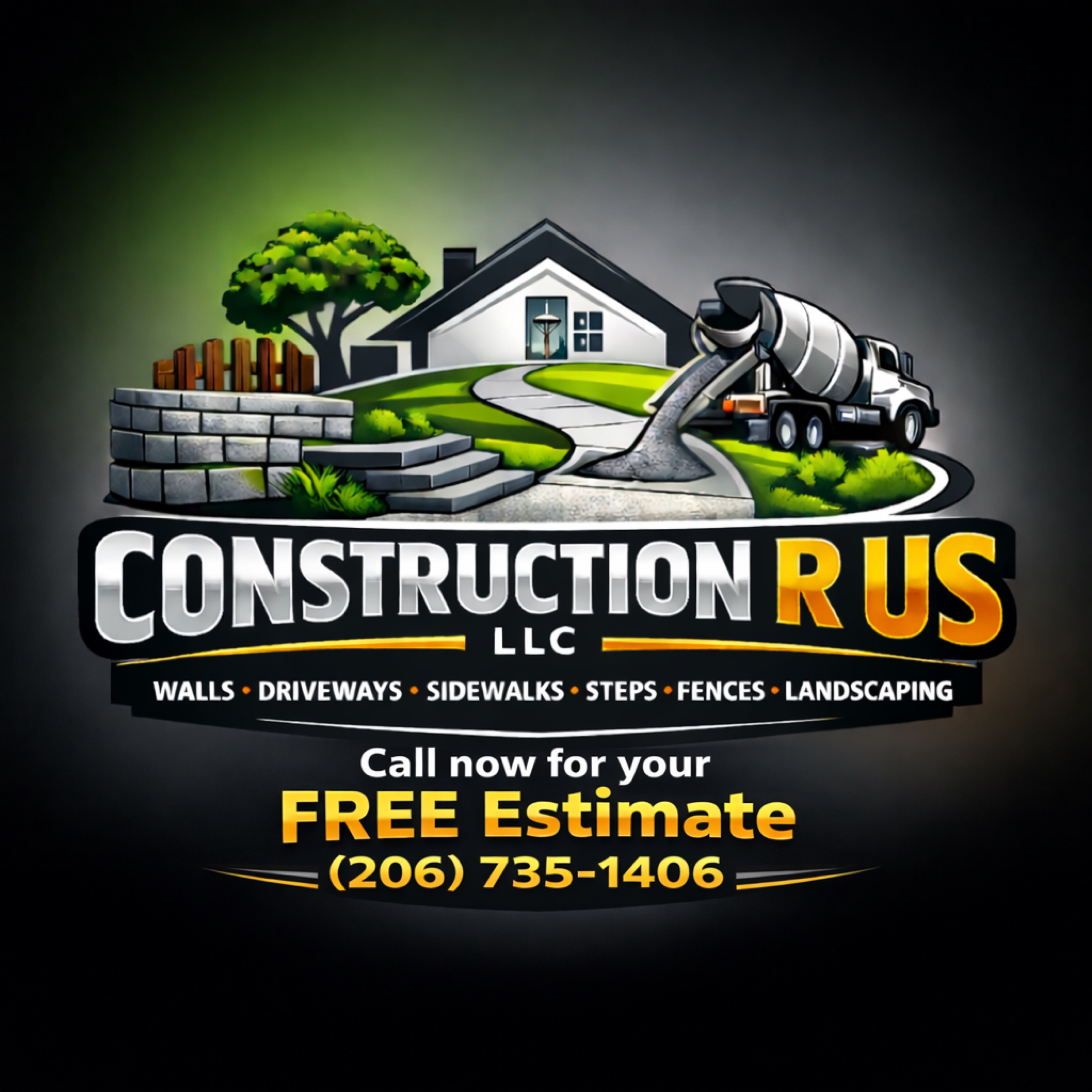 Construction R Us, LLC Logo