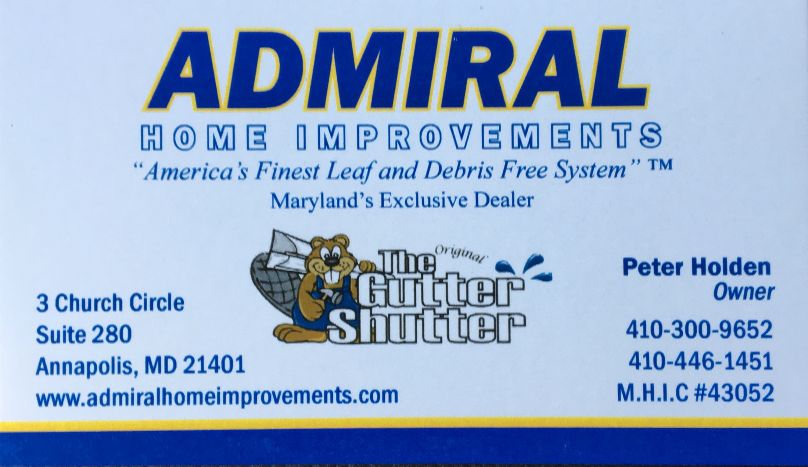 Admiral Home Improvements, LLC Logo