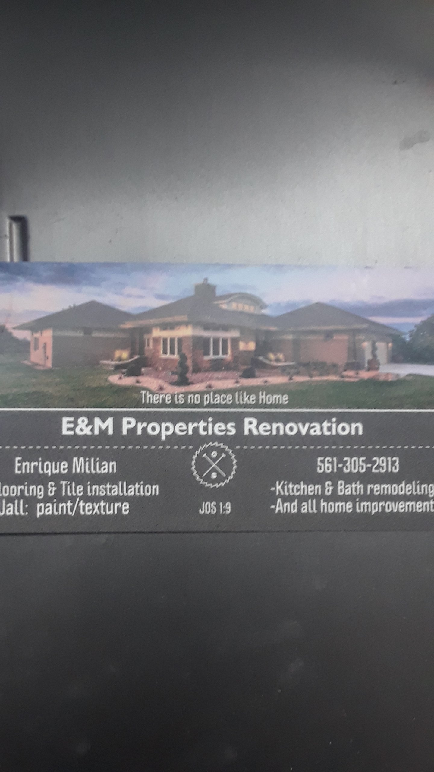 E&M Properties Renovation Logo