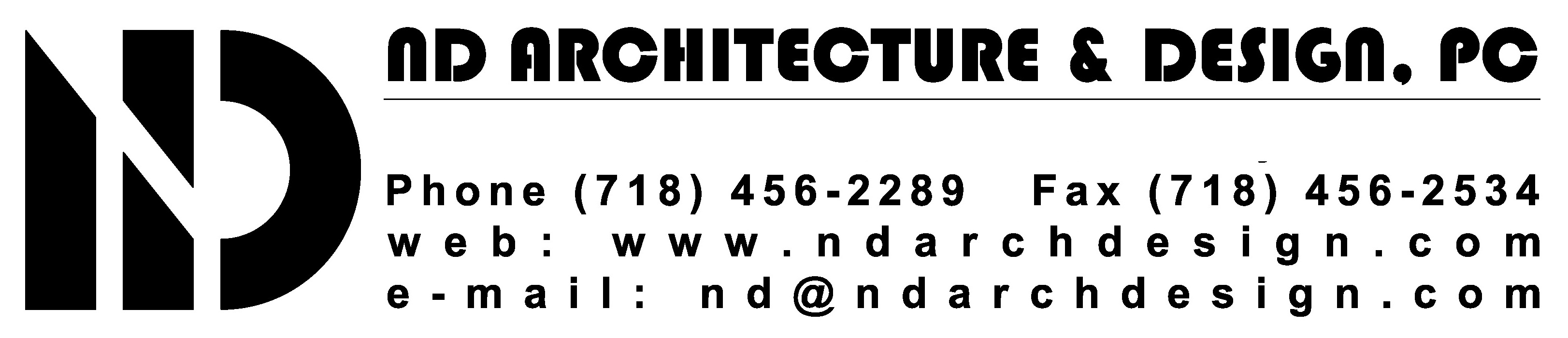 ND Architecture & Design PC Logo