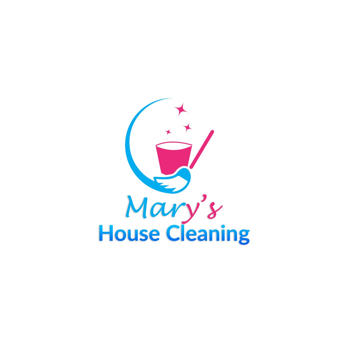 Mary's House Cleaning Logo