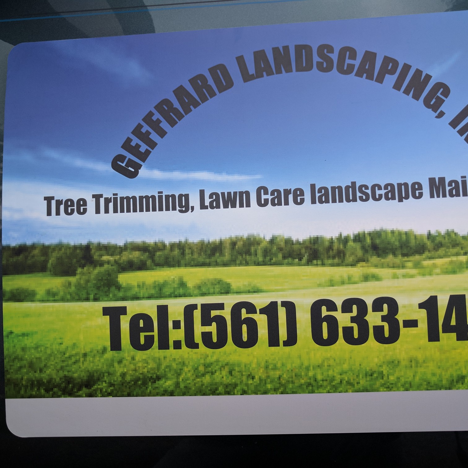 Geffrard Landscaping, Inc. Logo