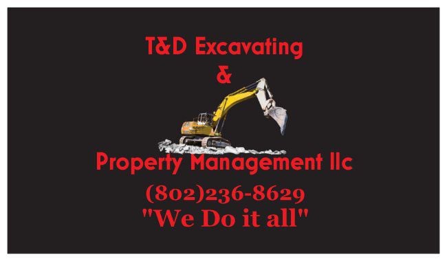 T&D Excavating & Property Management Logo