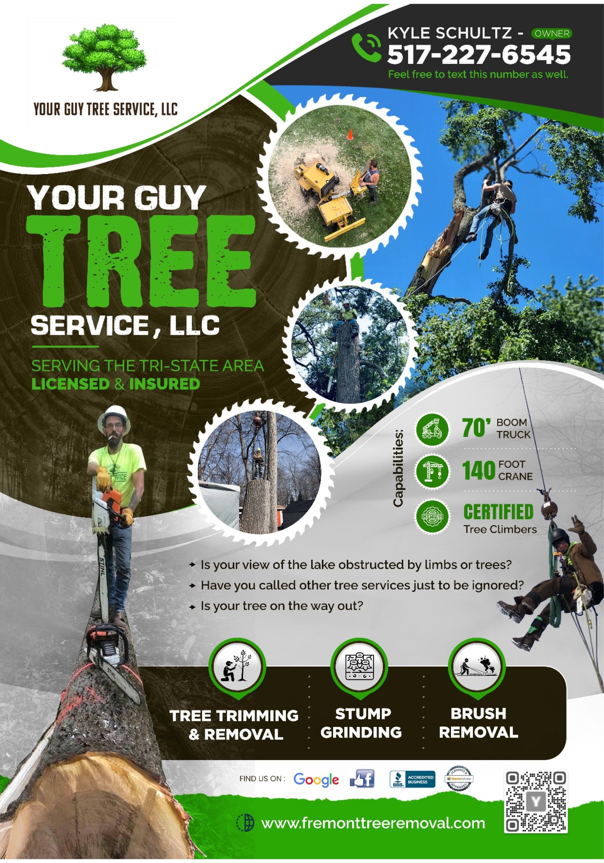 Your Guy Tree Service, LLC Logo