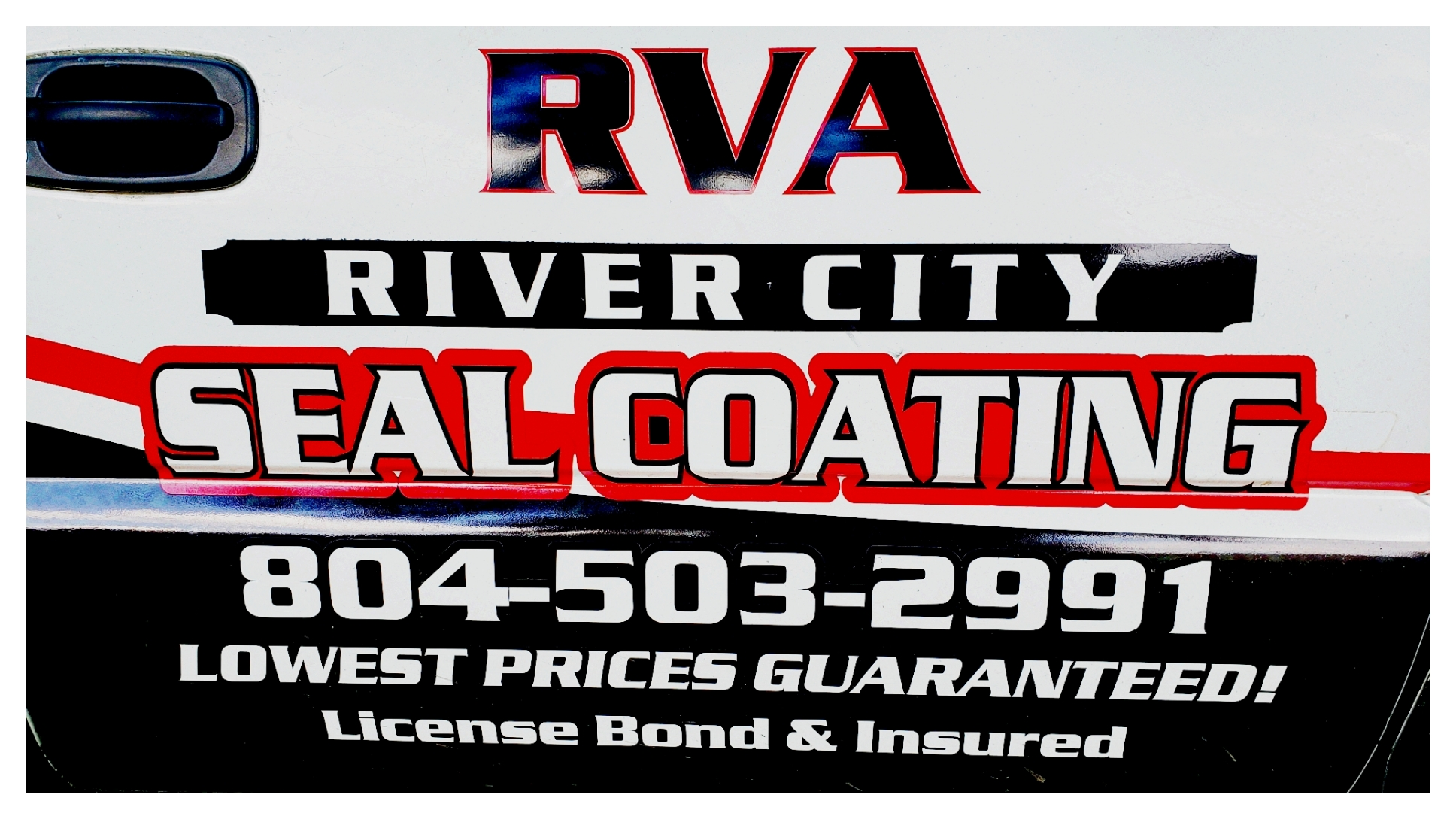 RVA River City Seal Coating Logo