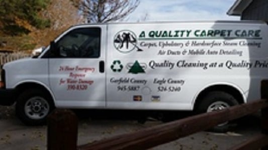 A Quality Carpet Care Logo