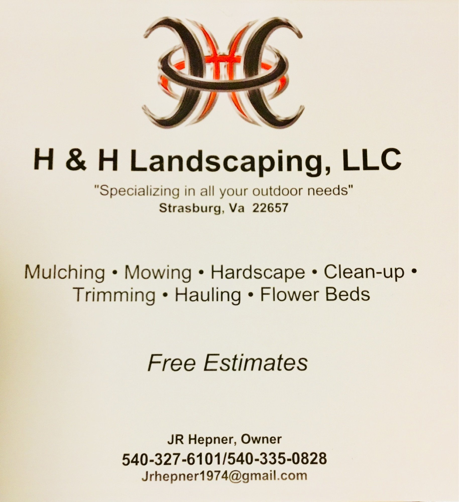 H & H Landscaping Logo