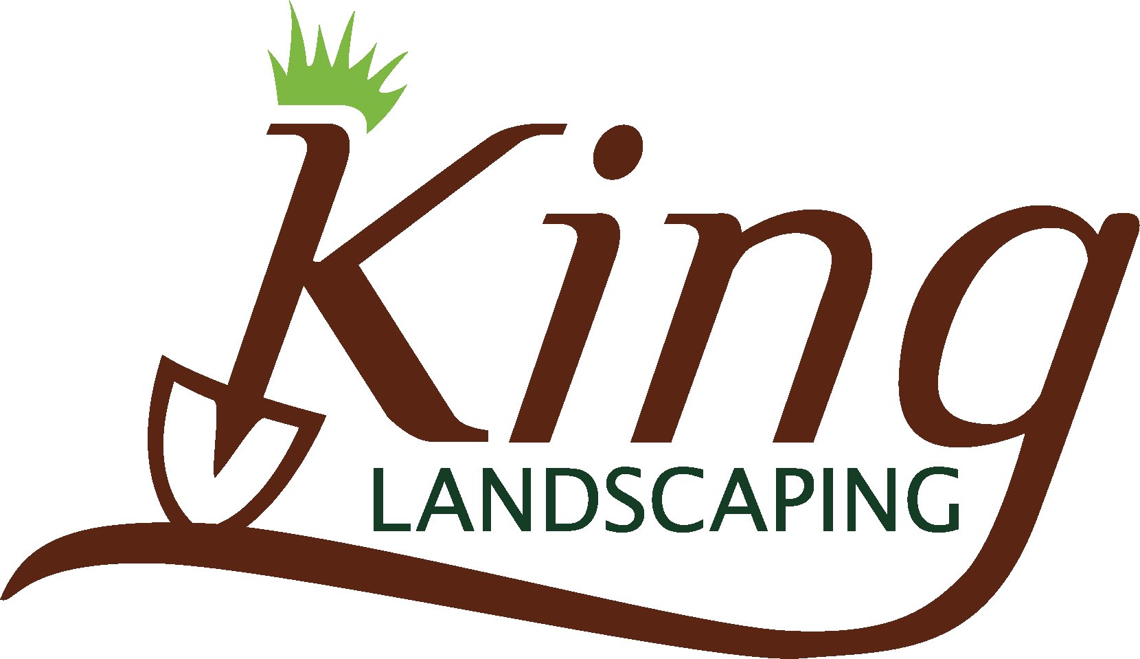 King Landscaping Logo