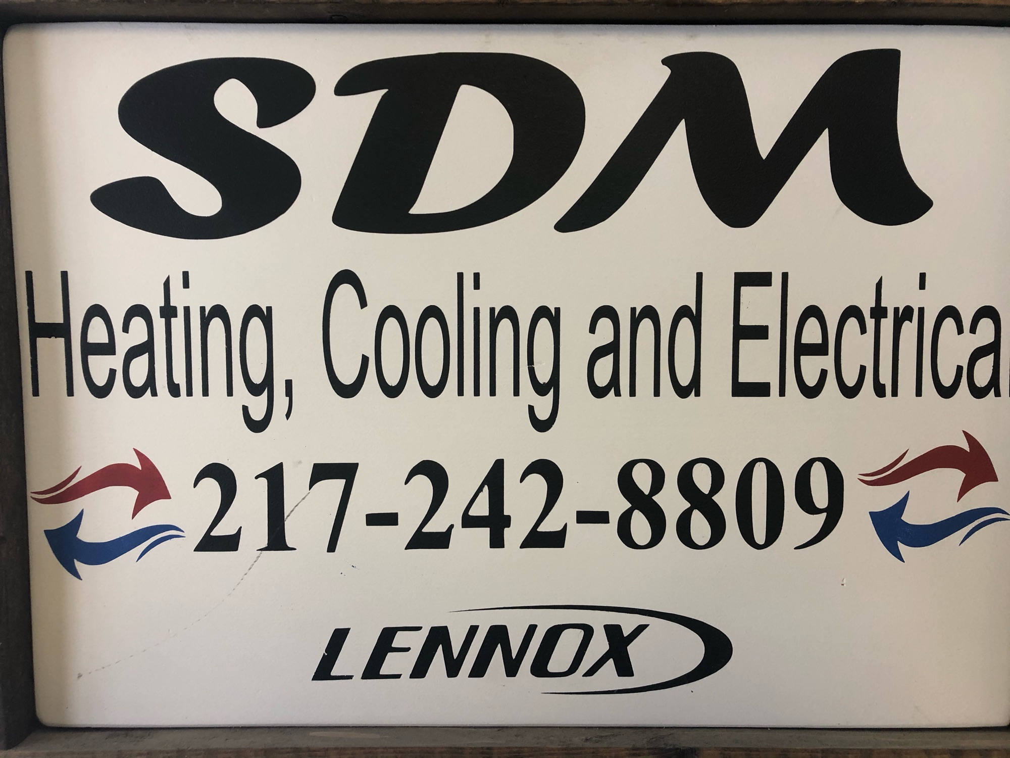 SDM Heating Cooling and Electrical Logo