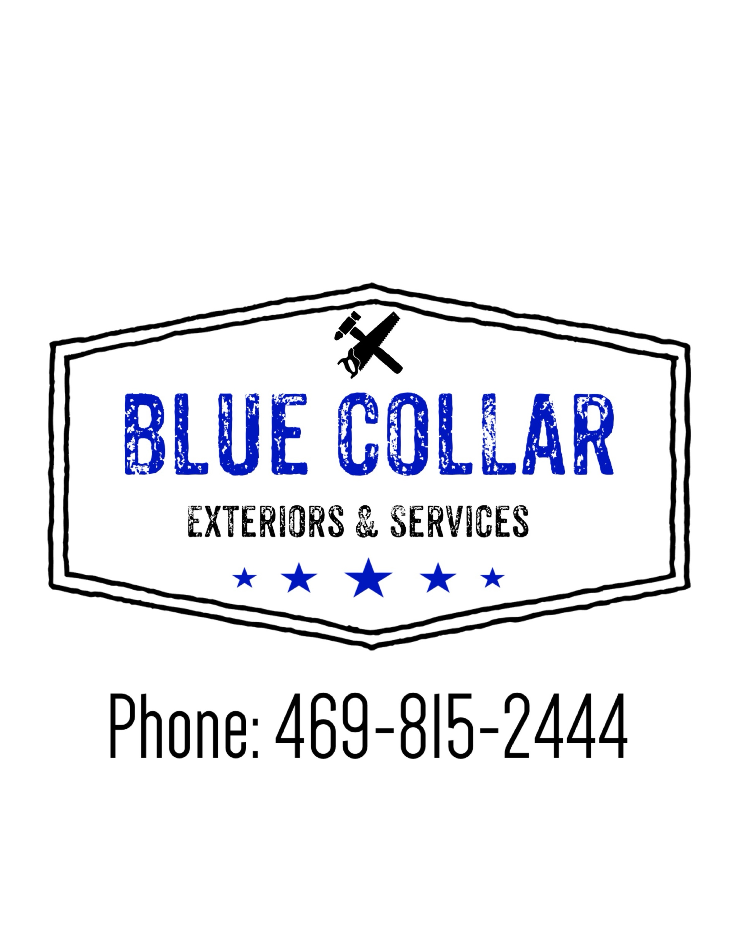 Blue Collar Exteriors and Services, LLC Logo