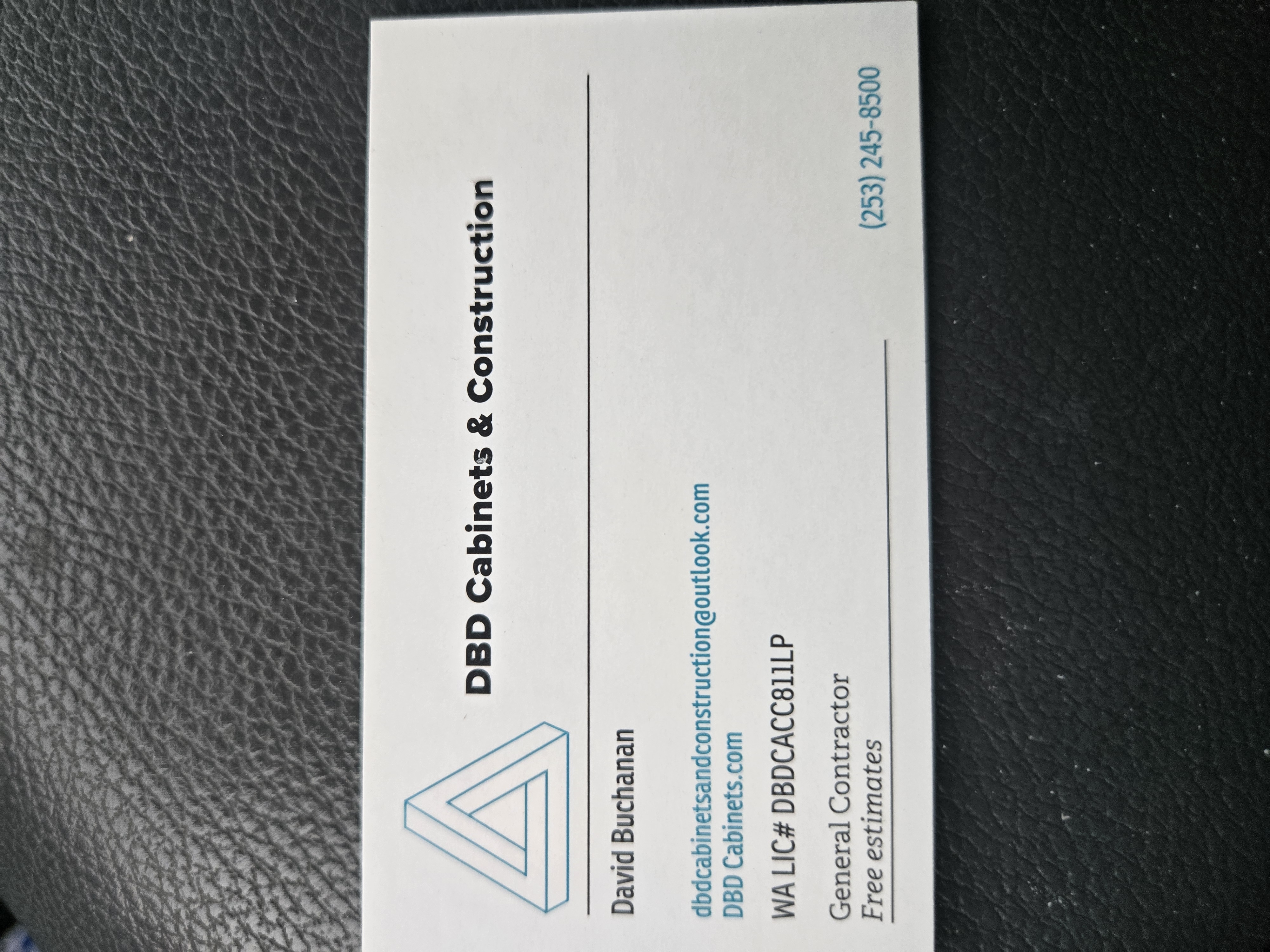 DBD Cabinets and Construction Logo