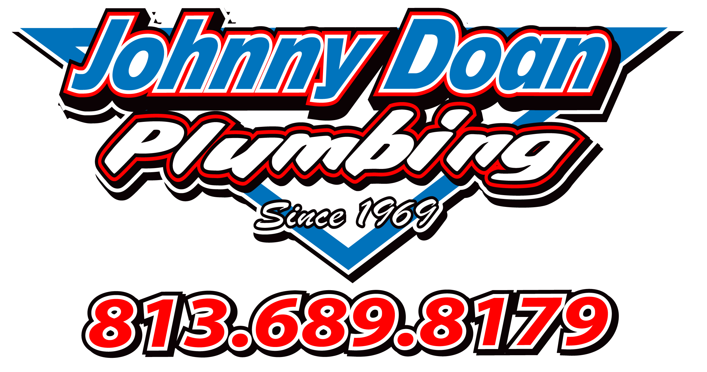 Johnny J. Doan Plumbing Company Logo