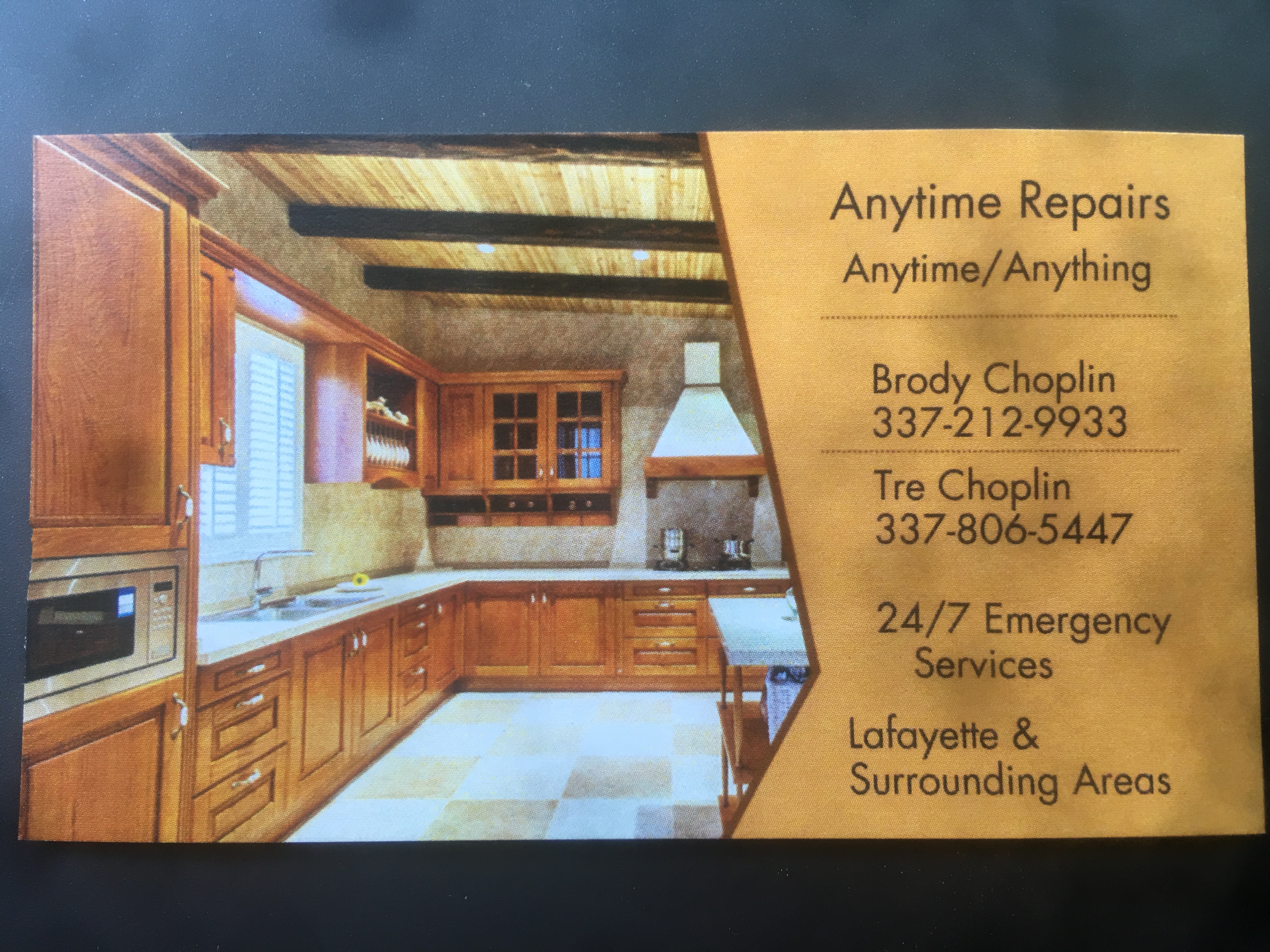 Anytime Repairs Logo