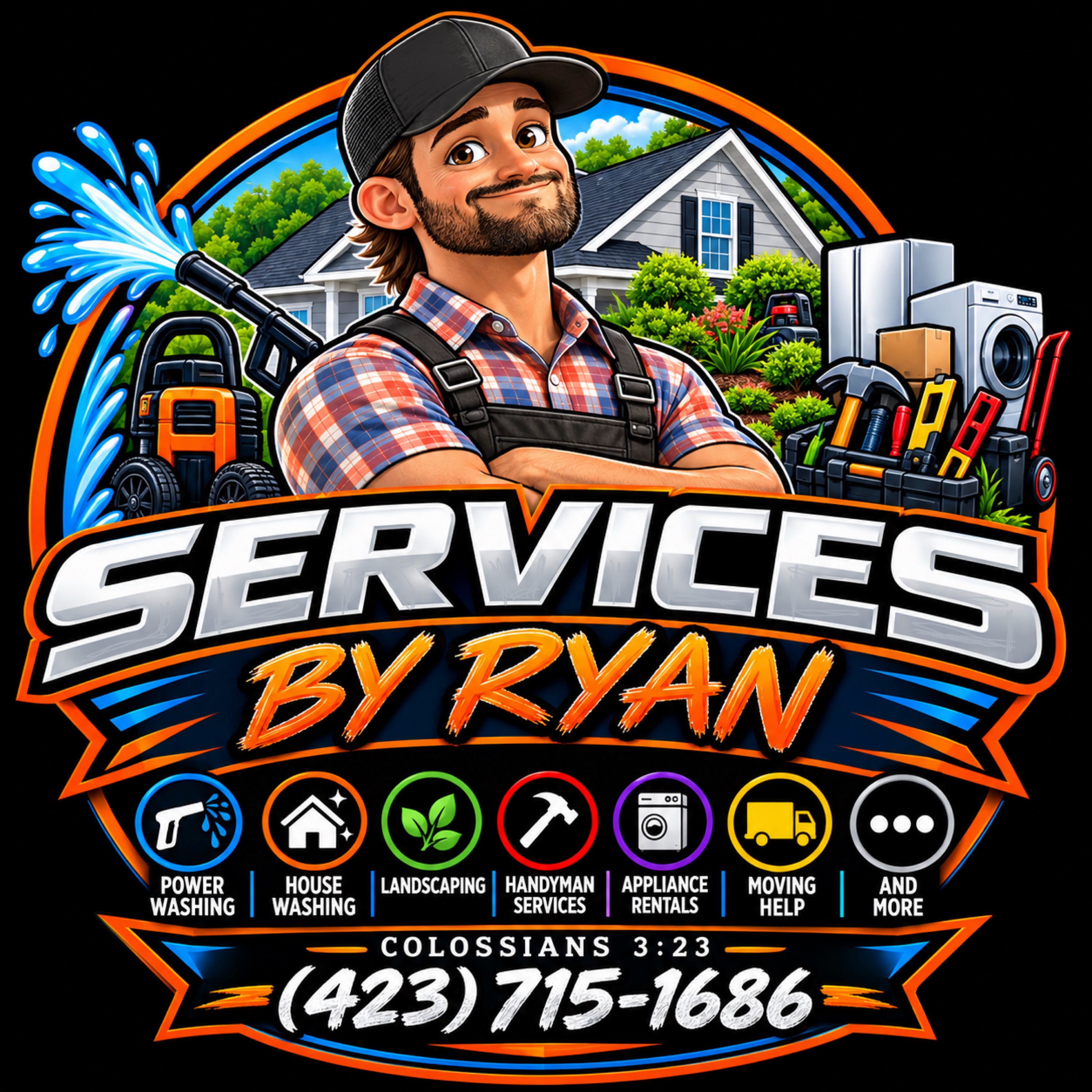 Services By Ryan Logo