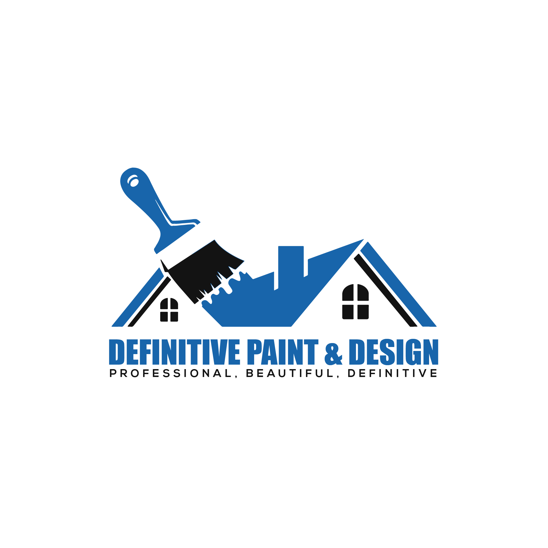 Definitive Paint & Design Logo