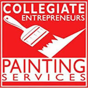 Collegiate Entrepreneurs Painting Logo