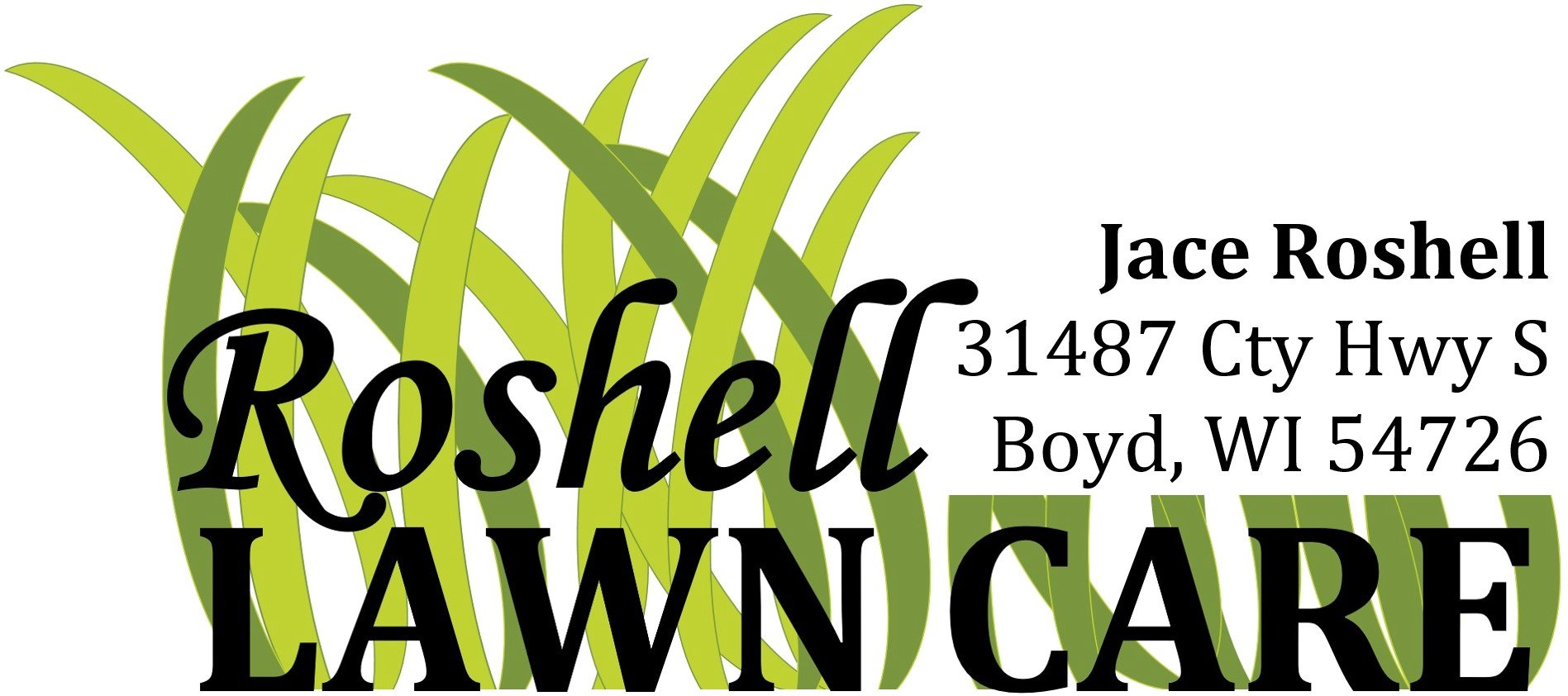 Roshell Lawn Care Logo