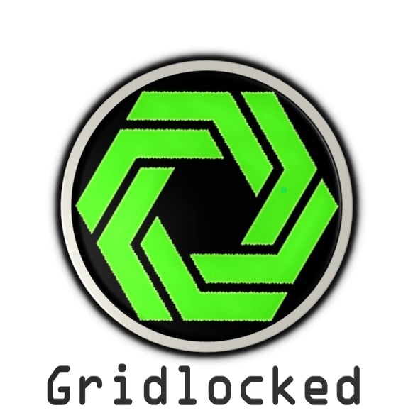 Gridlocked - Unlicensed Contractor Logo