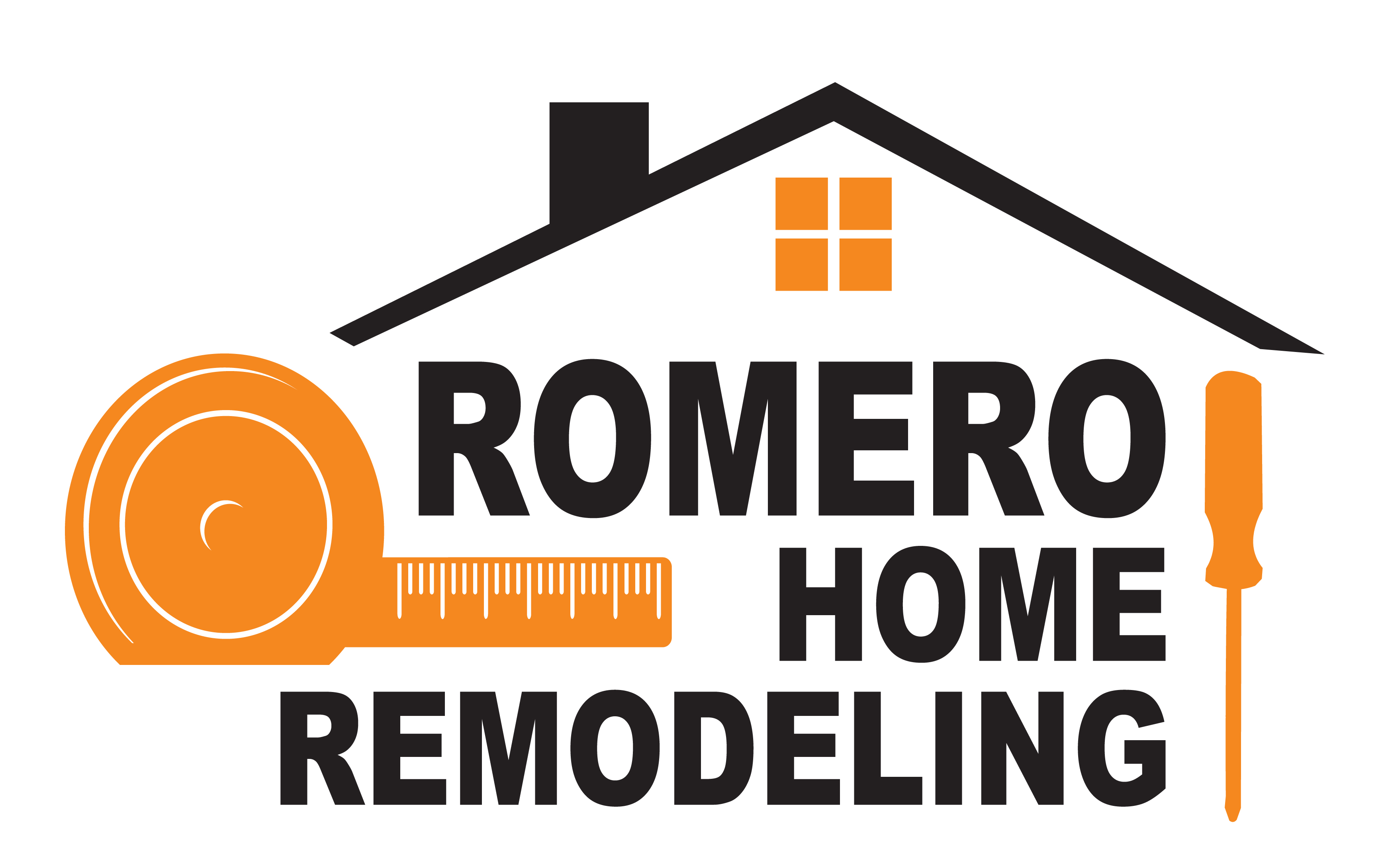 Romero Roofing & Siding Logo