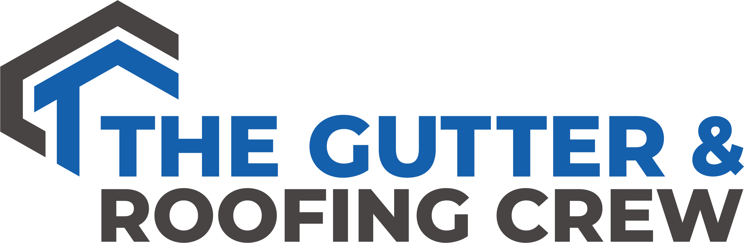 The Gutter & Roofing Crew Logo
