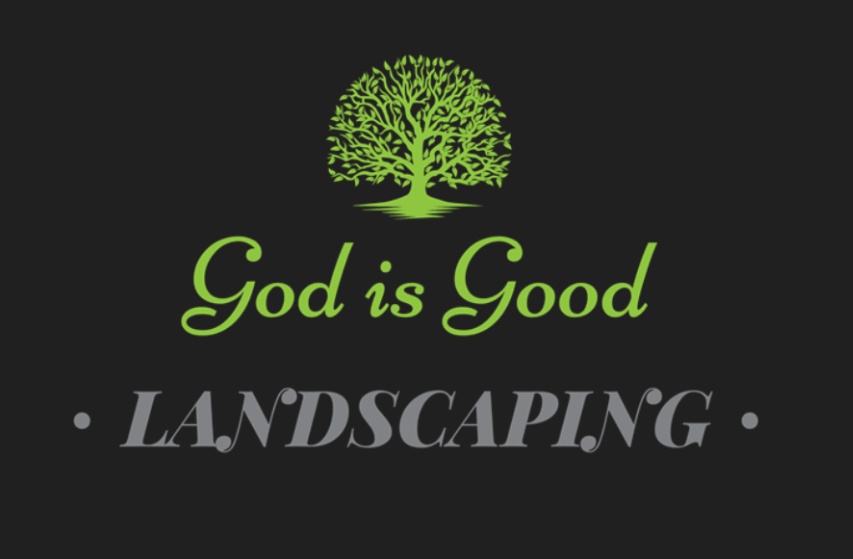 God is Good Landscaping Logo