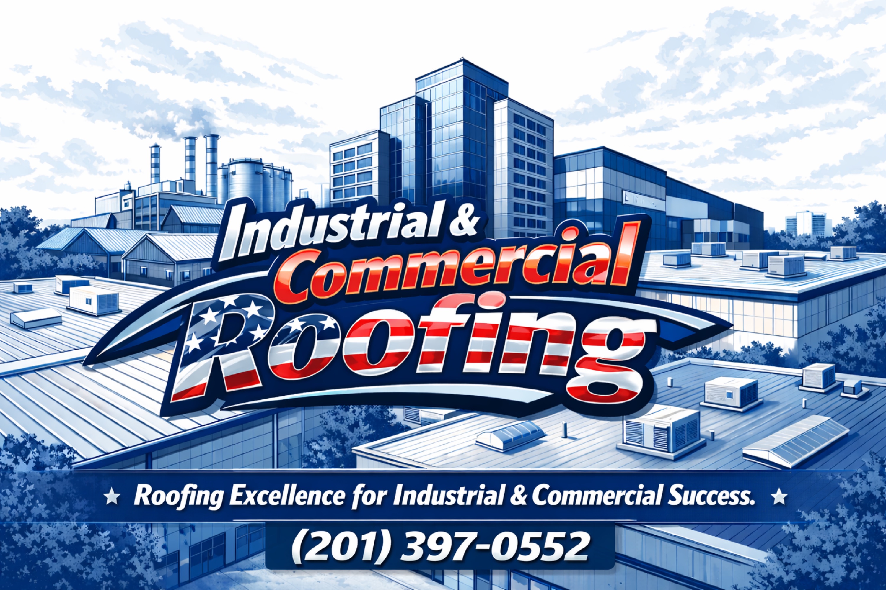 Industrial & Commercial Roofing Logo
