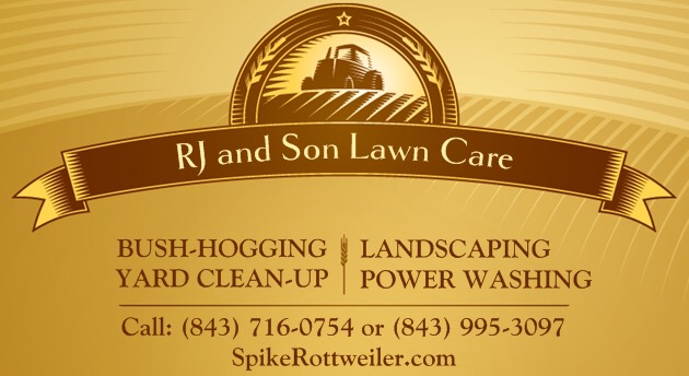 RJ and Son Lawn Care Logo