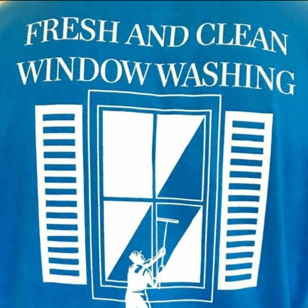 Fresh and Clean Window Washing Logo