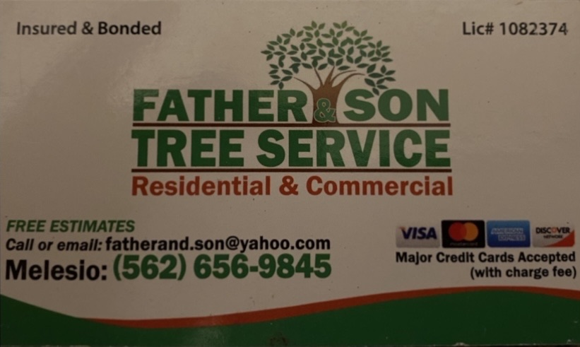 Father & Son Tree Service Logo