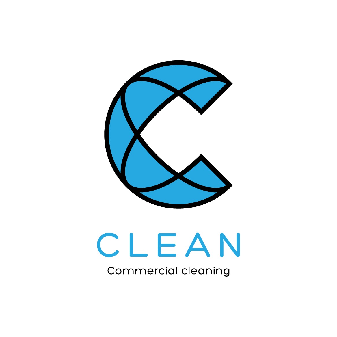 Clean Commercial Cleaning Logo
