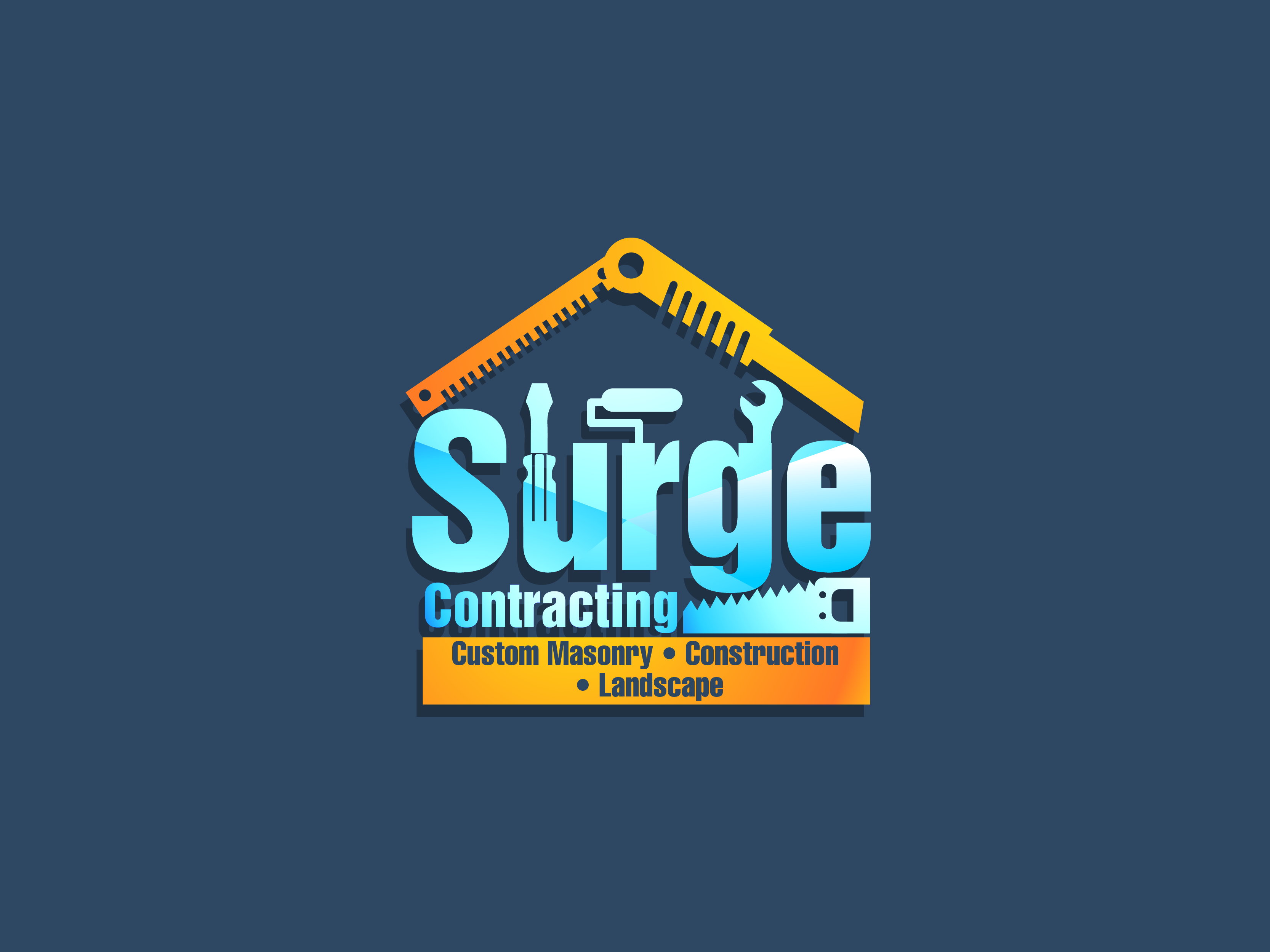 Surge Contracting Logo