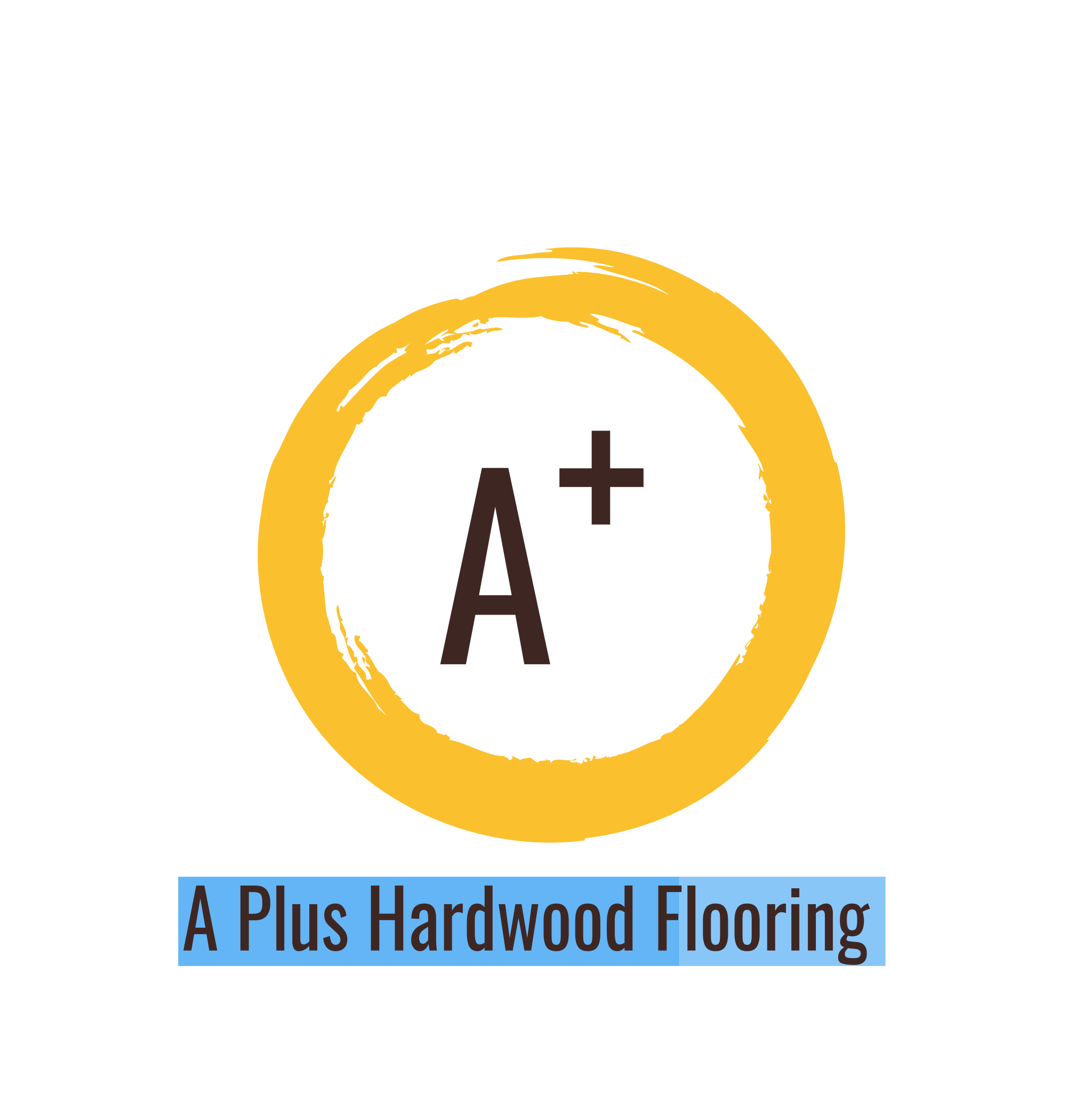 A Plus Hardwood Flooring Logo