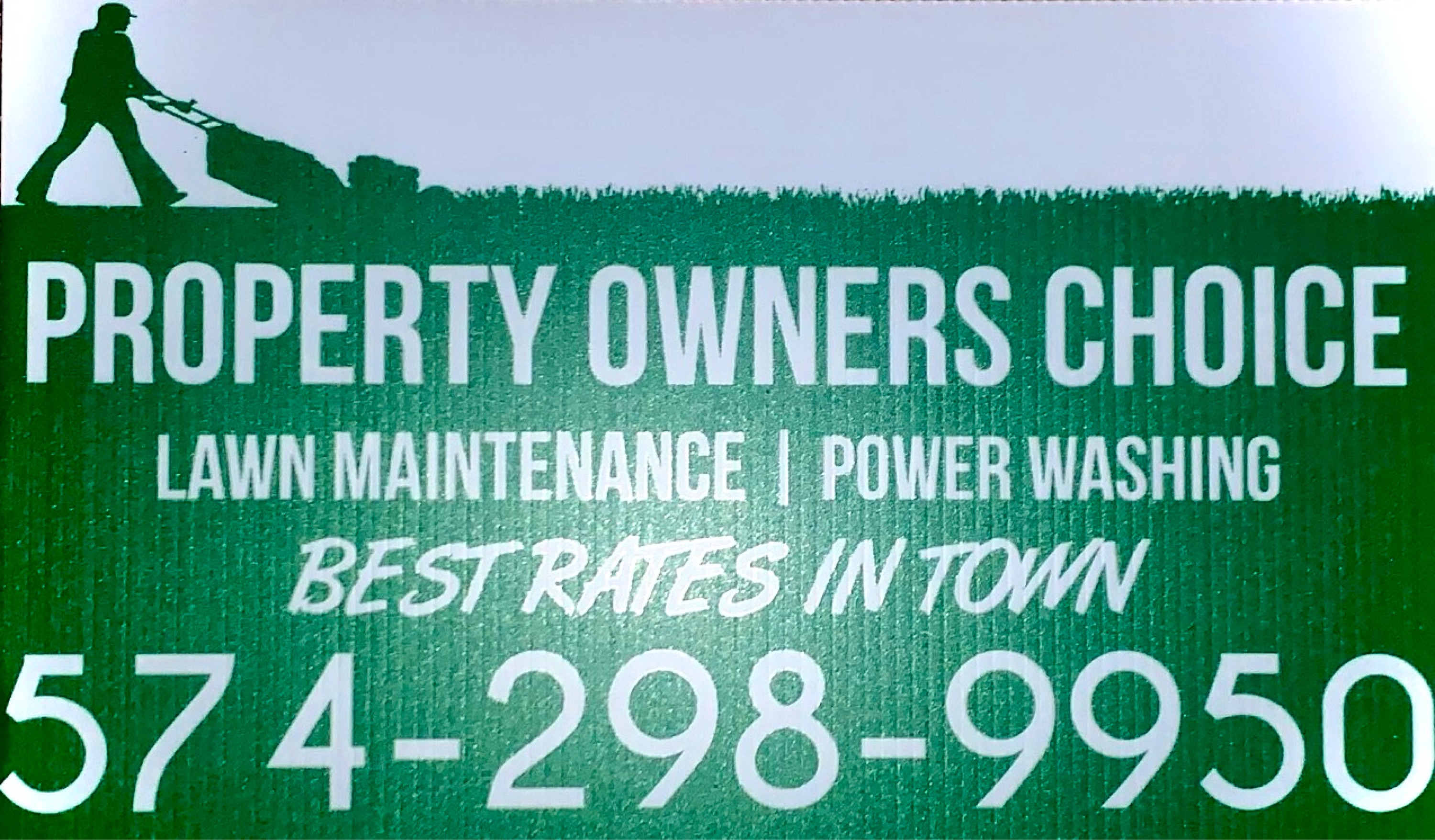 PROPERTY OWNERS CHOICE LANDSCAPING LLC Logo