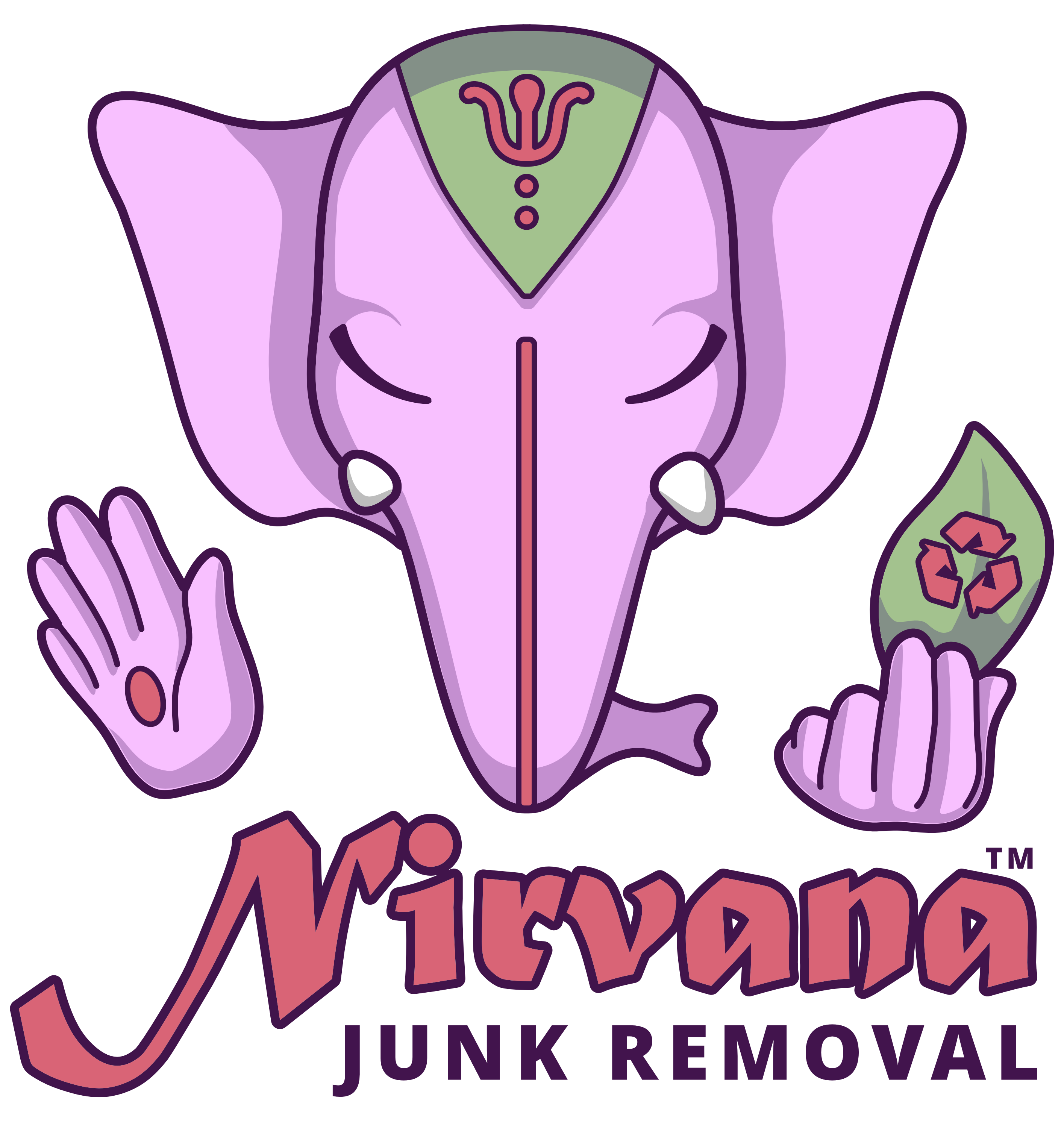 Nirvana Junk Removal Logo