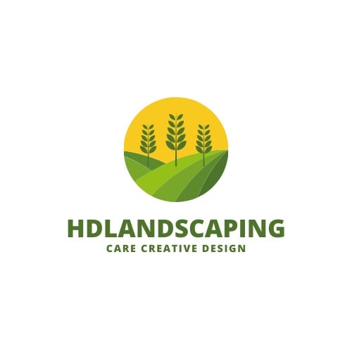 HD Landscaping Logo