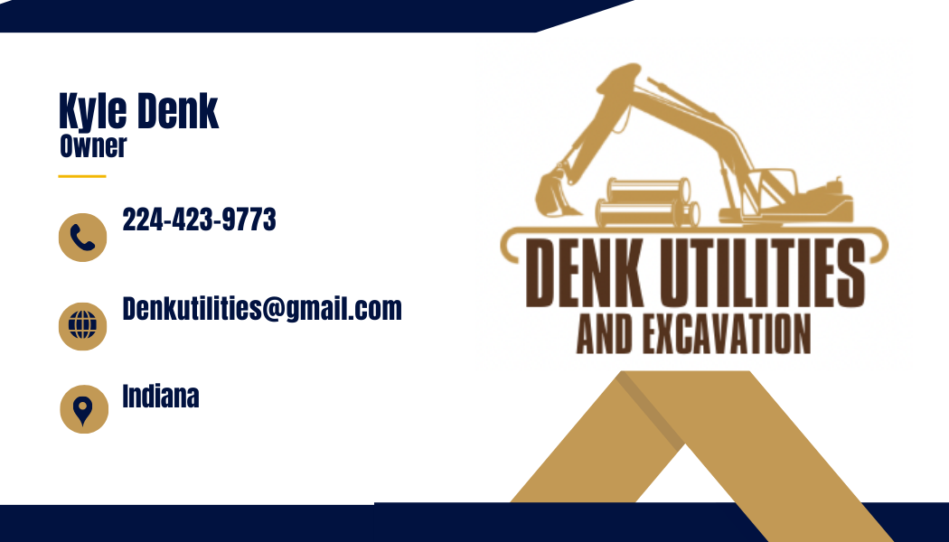 DENK UTILITIES AND EXCAVATION LLC Logo