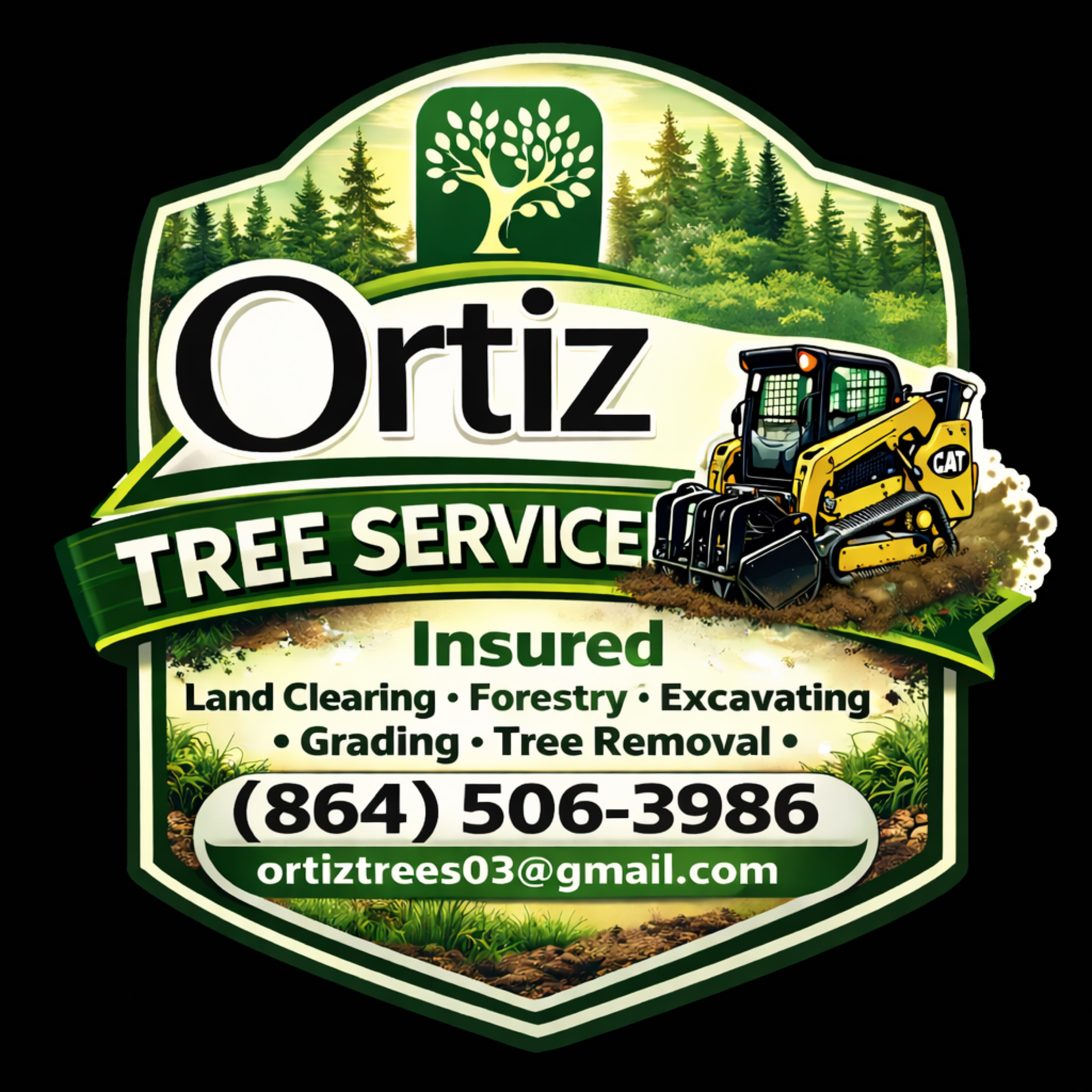 Ortiz Tree Service Logo
