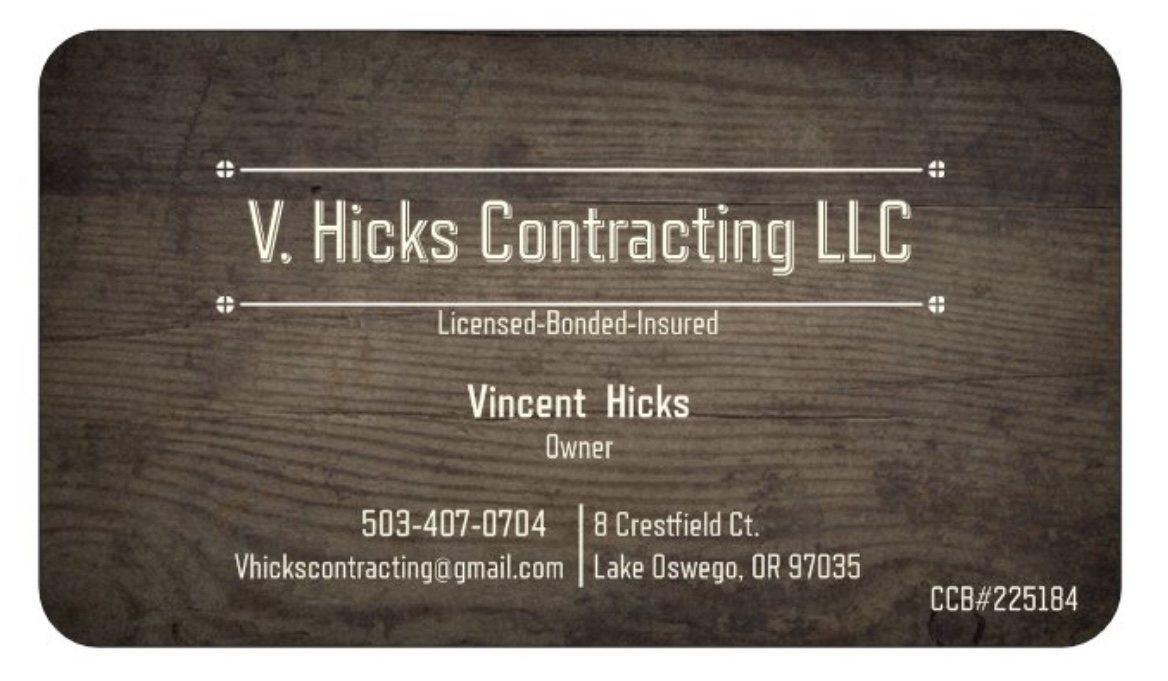 V Hicks Contracting, LLC Logo
